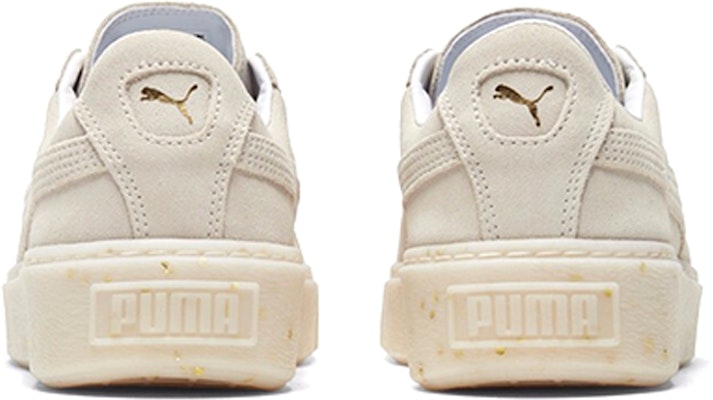 (Women) Puma Suede Platform Buff/Gold Board Shoes 365621-02 Shop (Women) Puma Suede Platform Buff/Gold Board Shoes 365621-02