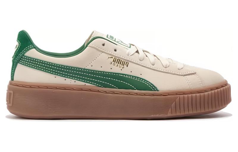 Order PUMA 防滑耐磨 低幫 板鞋 女款 米綠色