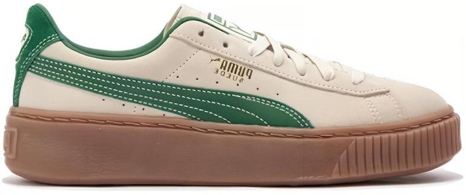 (Women) Puma Suede Platform Core 'Beige Green' 363559-13 Order (Women) Puma Suede Platform Core 'Beige Green' 363559-13