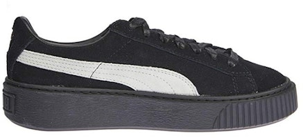 彪馬麂皮厚底經典款 休閒低筒 女鞋 黑白 Order 彪馬麂皮厚底經典款 休閒低筒 女鞋 黑白