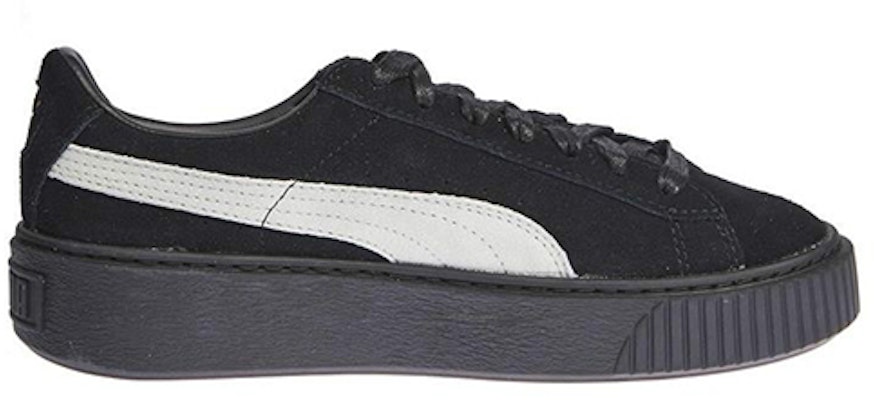 (Women) Puma Suede Platform Core 'Black White' 362223-05 Order (Women) Puma Suede Platform Core 'Black White' 362223-05