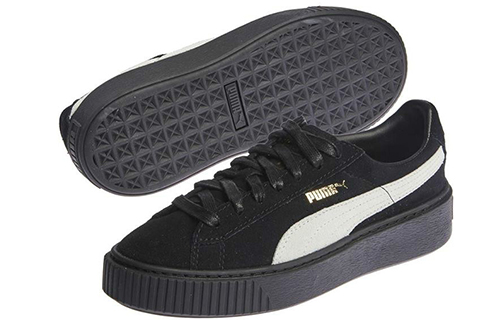 Sizing (W) Puma Suede Platform Core ''Nero Bianco'' 362223-05