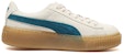 (W) Puma Suede Platform Core Kelabu/Biru/Gum 373934-02