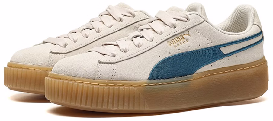(W) Puma Suede Platform Core Kelabu/Biru/Gum 373934-02 Lookbook (W) Puma Suede Platform Core Kelabu/Biru/Gum 373934-02