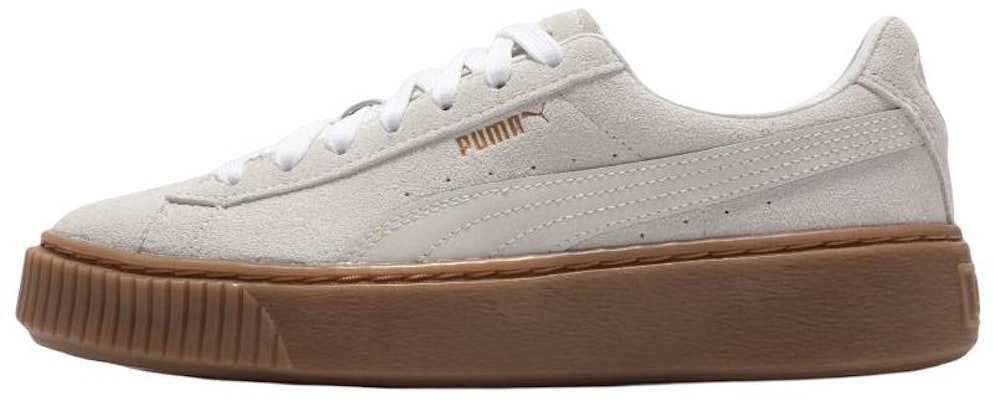 (Women) Puma Suede Platform Core L 'Whisper White' 392135-01 Buy (Women) Puma Suede Platform Core L 'Whisper White' 392135-01