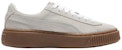 (W) Puma Suede Platform Core L 'Whisper White' Putih Pucat 392135-01