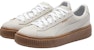 (W) Puma Suede Platform Core L 'Whisper White' Putih Pucat 392135-01
