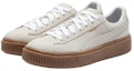 Lookbook (W) Puma Suede Platform Core L 'Whisper White' Putih Pucat 392135-01