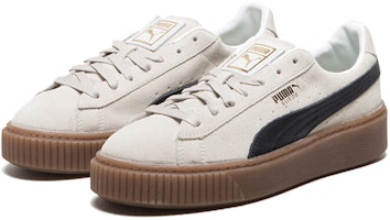 (W) Puma Suede Platform Core 'Putih Whisper Hitam' 363559-01 Lookbook (W) Puma Suede Platform Core 'Putih Whisper Hitam' 363559-01