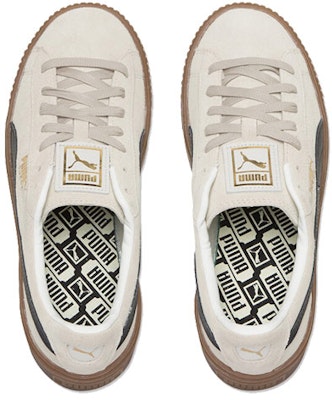 (Women) Puma Suede Platform Core 'Whisper White Black' 363559-01 Shop (Women) Puma Suede Platform Core 'Whisper White Black' 363559-01