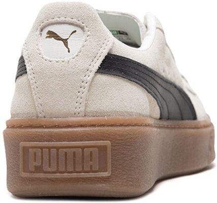 (Women) Puma Suede Platform Core 'Whisper White Black' 363559-01 Purchase (Women) Puma Suede Platform Core 'Whisper White Black' 363559-01