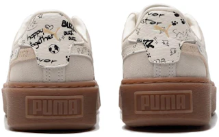 Lookbook (Women) Puma Suede Platform Draw 'Beige White' 395904-01