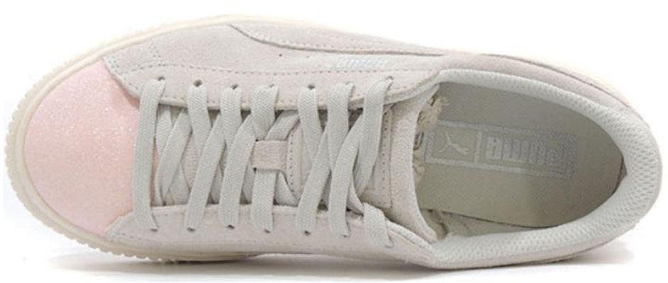 Women Puma Suede Platform Glam Lavender Lustre 364921 06