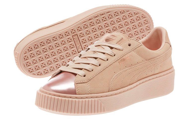 Order (W) 彪马麂皮厚底金色 366382-02