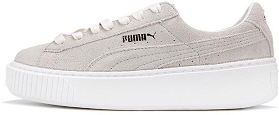 (Women) Puma Suede Platform Grey-White 'Grey White' 362223-08 Buy (Women) Puma Suede Platform Grey-White 'Grey White' 362223-08