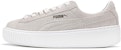 (W) Puma Suede Platform Kelabu-Putih 'Kelabu Putih' 362223-08