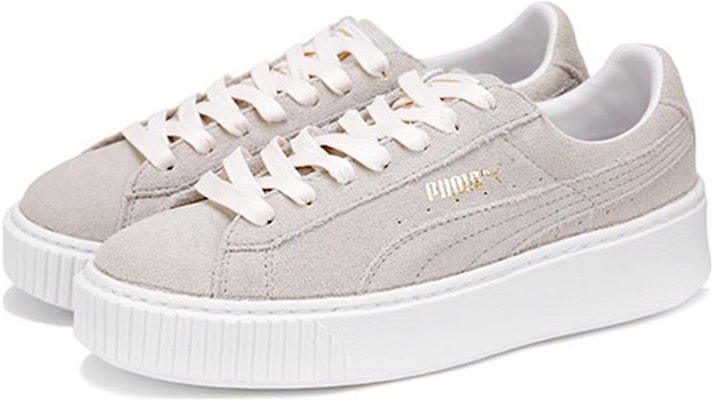 (Women) Puma Suede Platform Grey-White 'Grey White' 362223-08 Lookbook (Women) Puma Suede Platform Grey-White 'Grey White' 362223-08