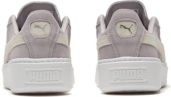 (Women) Puma Suede Platform 'Gray Brown White' 362223-16 Purchase (Women) Puma Suede Platform 'Gray Brown White' 362223-16