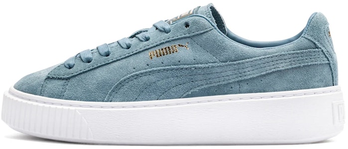 (Women) Puma Suede Platform Blue 362223-13 Buy (Women) Puma Suede Platform Blue 362223-13