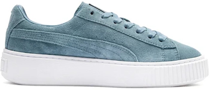 (Women) Puma Suede Platform Blue 362223-13 Order (Women) Puma Suede Platform Blue 362223-13