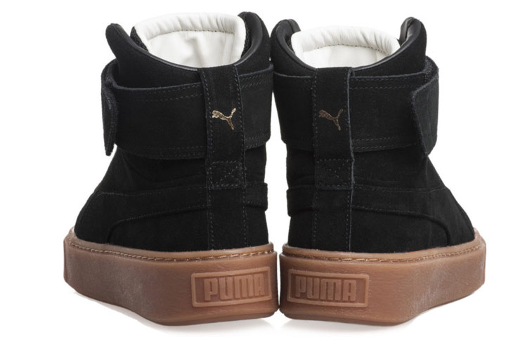 Lookbook (W) Puma Suede Platform Mid 'Hitam' 364588-03