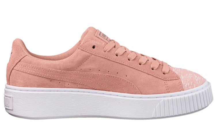 Order (W) Puma Suede Plataforma Pebble 'Rosa' 365464-01