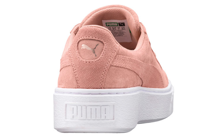 Lookbook (W) Puma Suede Plataforma Pebble 'Rosa' 365464-01