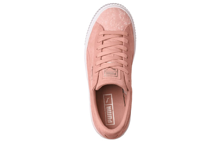 Shop (W) Puma Suede Plataforma Pebble 'Rosa' 365464-01