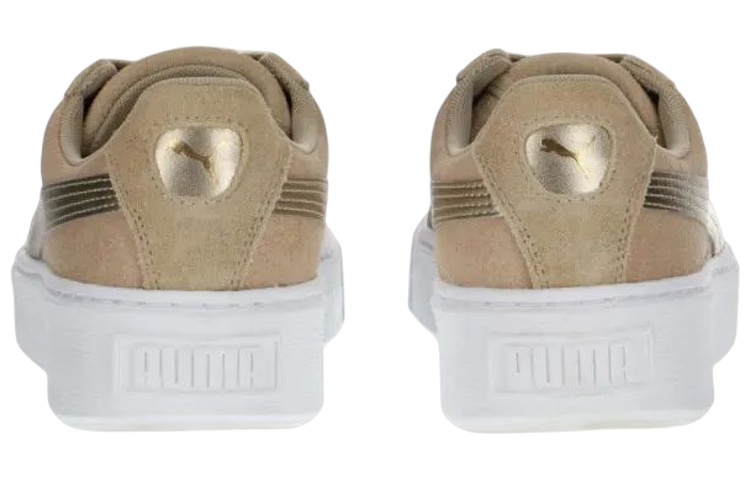 Lookbook (W) 푸마 스웨이드 플랫폼 사파리 카키 (Puma Suede Platform Safari Khaki) 364594-01
