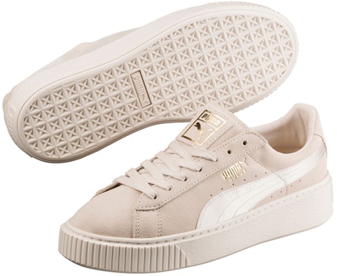 (Women) Puma Suede Platform Satin 'Beige' 365828-02 Shop (Women) Puma Suede Platform Satin 'Beige' 365828-02