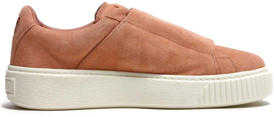 (W) Puma Suede Platform Strap 'Cameo Brown' Coklat Mewah 364586-03 Order (W) Puma Suede Platform Strap 'Cameo Brown' Coklat Mewah 364586-03