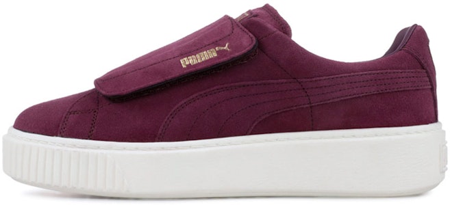 (W) Puma Suede Platform Strap 'Ungu Tua' 364586-02 Buy (W) Puma Suede Platform Strap 'Ungu Tua' 364586-02