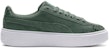 (W) Puma Suede Platform Street 2 'Hijau Rendah Top' 366686-02