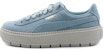(W) Puma Suede Platform Trace 'Aquifer-Biru Bunga' 365830-04
