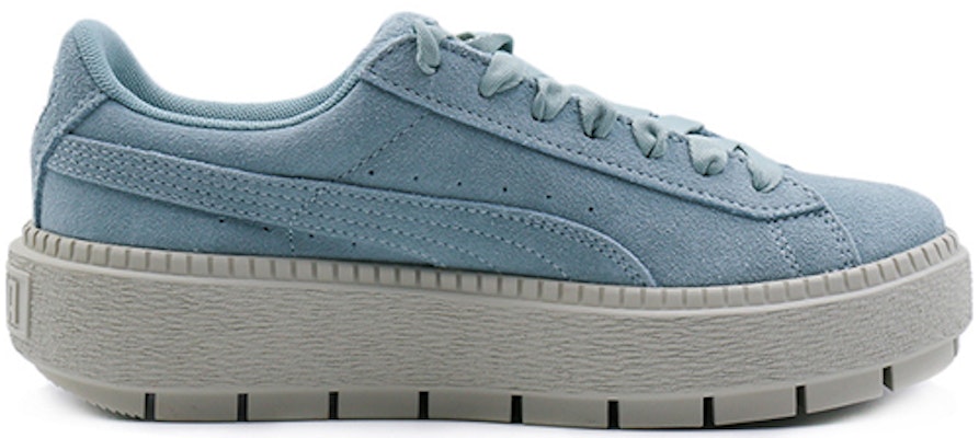 (W) Puma Suede Platform Trace 'Aquifer-Biru Bunga' 365830-04 Order (W) Puma Suede Platform Trace 'Aquifer-Biru Bunga' 365830-04