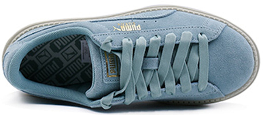 (W) Puma Suede Platform Trace 'Aquifer-Biru Bunga' 365830-04 Shop (W) Puma Suede Platform Trace 'Aquifer-Biru Bunga' 365830-04