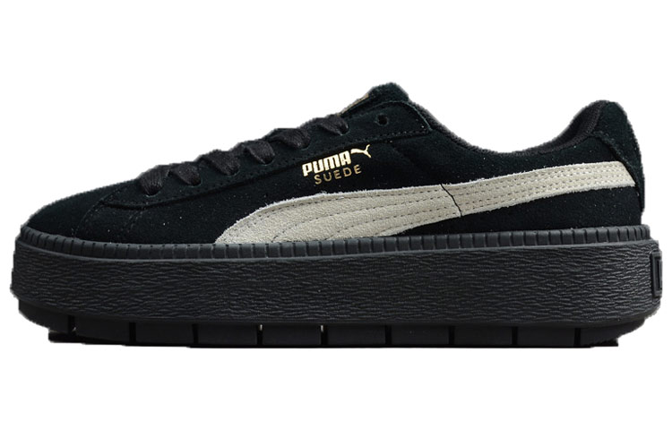 (Women) Puma Suede Platform Trace 'Black' 367259-01