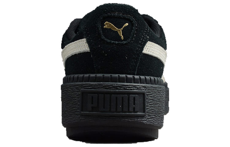 Shop (Women) Puma Suede Platform Trace 'Black' 367259-01