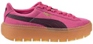 Order (Women) Puma Suede Platform Trace 'Carmine Rose' 367057-02