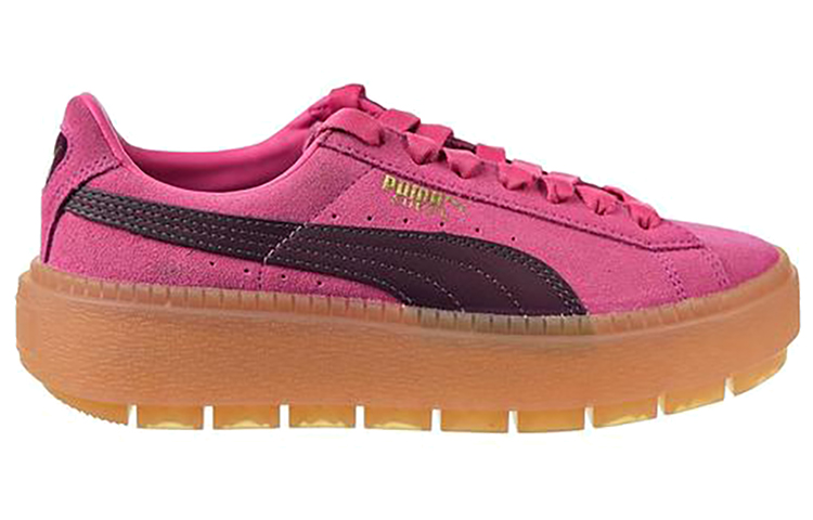 Order (W) プーマ スウェード プラットフォーム トレース "カーマインローズ" 367057-02