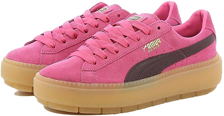 (W) Puma Suede Platform Trace 'Carmine Rose' Wanita 367057-02 Lookbook (W) Puma Suede Platform Trace 'Carmine Rose' Wanita 367057-02