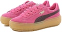 Lookbook (W) Puma Suede Platform Trace 'Carmine Rose' Wanita 367057-02