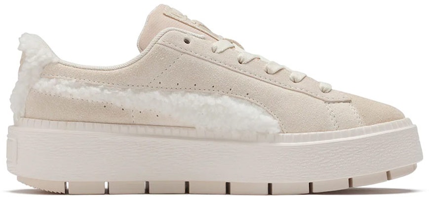 (W) Puma Suede Platform Trace 'Beige Fluffy Muda' 380409-01 Order (W) Puma Suede Platform Trace 'Beige Fluffy Muda' 380409-01