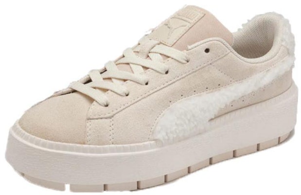 (W) Puma Suede Platform Trace 'Beige Fluffy Cerah' 380409-01 Lookbook (W) Puma Suede Platform Trace 'Beige Fluffy Cerah' 380409-01