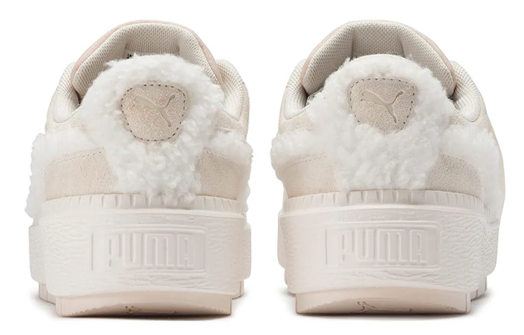 Shop (W) 彪马Suede Platform Trace浅毛绒米色 380409-01