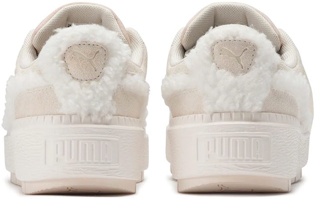 (W) Puma Suede Platform Trace 'Beige Fluffy Cerah' 380409-01 Shop (W) Puma Suede Platform Trace 'Beige Fluffy Cerah' 380409-01