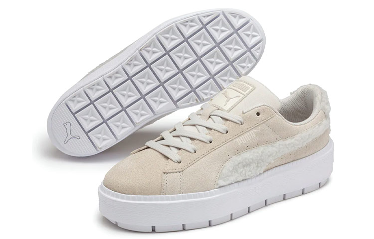 Lookbook (W) Puma Suede Platform Trace 'Crema Suave Claro' 380409-02
