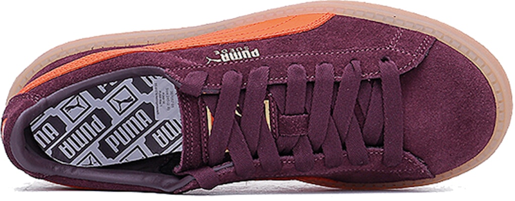 (Women) Puma Suede Platform Trace 'Winetasting Flame' 367057-01 Shop (Women) Puma Suede Platform Trace 'Winetasting Flame' 367057-01