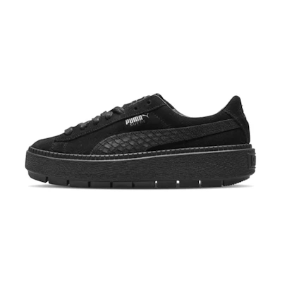 (W) Puma Suede Platform Trace Animal Black