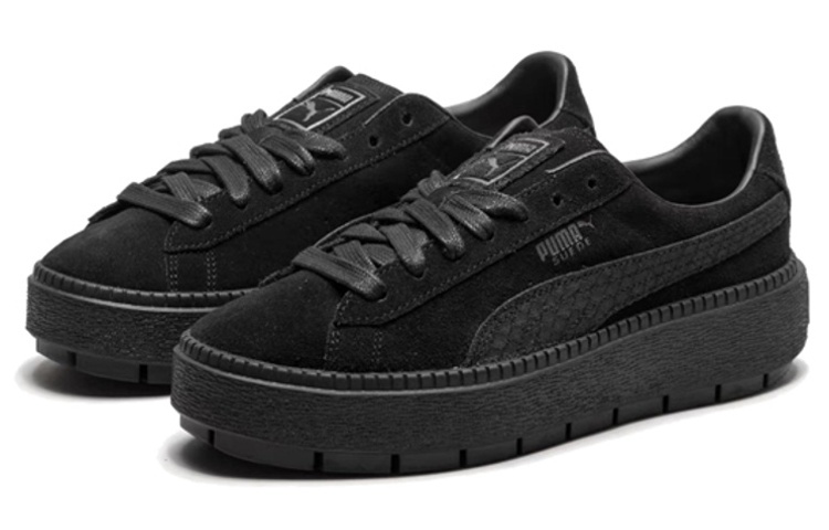 Lookbook (W) Puma Suede Platform Trace Animal Hitam 367814-01